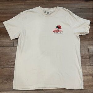 Ernest Flower Shop Two Dozen Roses Concert Tee Size Large
